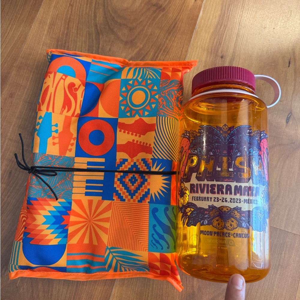 Phish 2023 Riviera Maya Mexico - Official Welcome Gift - Nalgene & Tote Bag